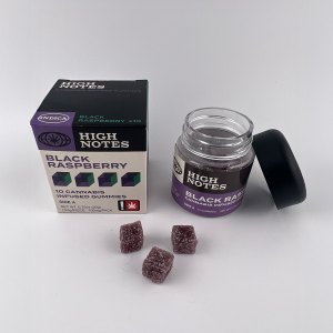 High Notes Gummies 100mg Black Raspberry